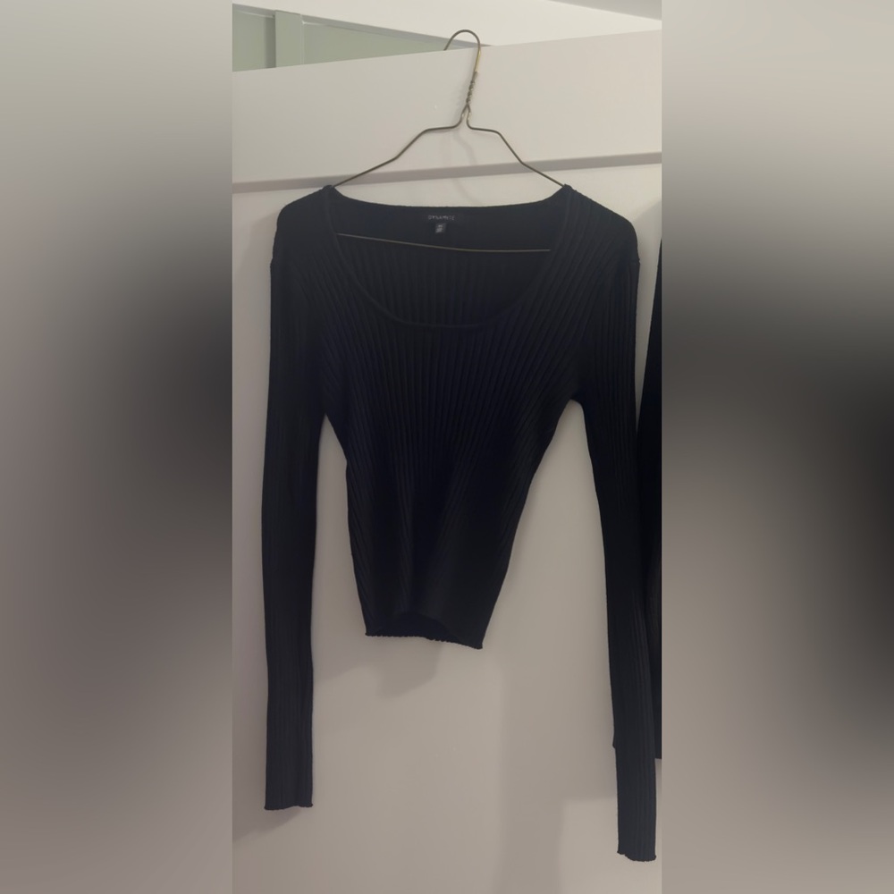Dynamite Scoop neck long sleeve